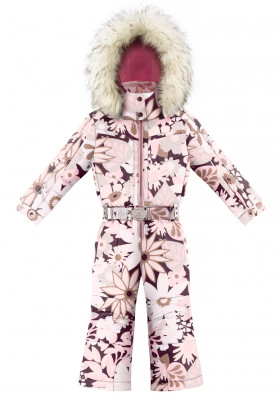 Kombinezon dziecięcy dziewczęcy Poivre Blanc W21-1030-BBGL / A Ski Overall-grove pink